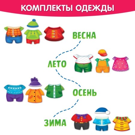Puzzle with Velcro "Collect-Odvay. Stylish bears "-2