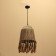 Ceiling Lamp from the palm "Albertus" 1x120W, E27, 30x30x30 cm