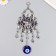 Suspension from the evil eye "Elephant in the Flower" + 5 suspensions 11x26.2 cm