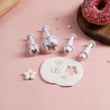 A set of plunger of confectionery shares 
