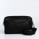 Male bag over the shoulder, artificial leather, black color