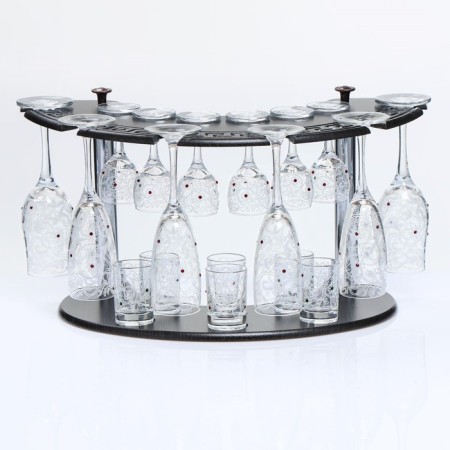 Mini-bar "Rhinets" Bar Stark, 6 glasses/glass/stop