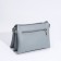 Cross-Bodi Bag on a zipper, 3 external pockets, the color of a gray-blue