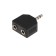 Audio Exegate Ex-CCA-415C, Jack 3.5mm (M) -Jack 2x3.5mm (F), black