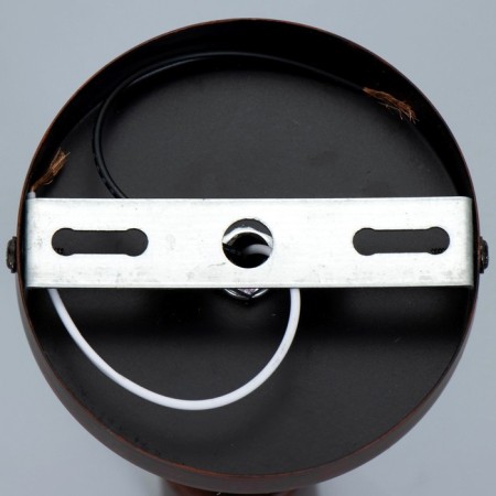Bra "Miyava" 1x40W E27 Black with a copper patina 9x10x13 cm-9