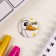 Icons sunset set 3 pcs d = 25 mm "duck" 7x7 cm