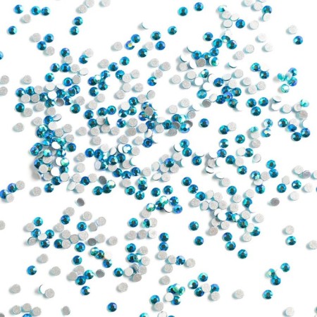 Rhinestones holographic TNL, No. 4 "Azure", 50 pcs