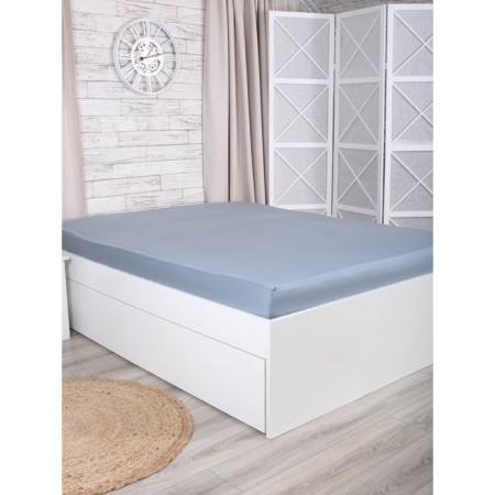 Mona Liza gum sheet, size 200x220x25 cm, gray-blue color