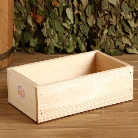 Wooden box "Bath", 24.5 × 14 × 8 cm-3