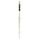 Brush Goat, Round, Gamma "Aries" No. 4, French mount, short handle