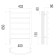 Terminus heated towel rail "Classic" P6, 400x650 mm, left, chrome