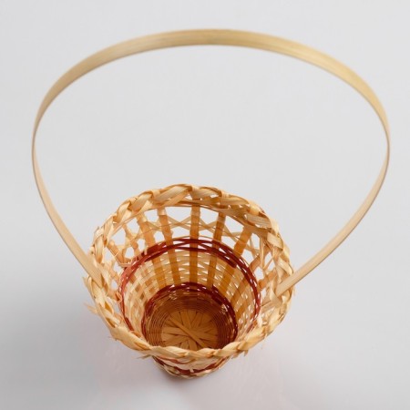 Basket "glass", 12 × 14 cm, bamboo-4