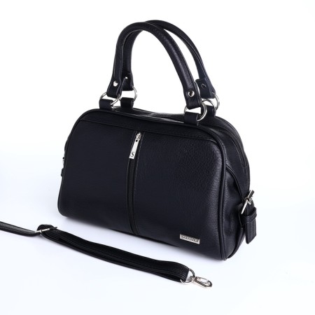 Women's bag with lightning, black color-7