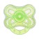 Nipple set - a dummy with a holder, SL, KL +6 months, with a cap "Butterfly", green