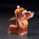 Porcelain kettle "Dachshund Motya"