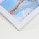Photo frame plastic in 5 photos 10x15 cm "Leaves and medallions" White 32x46 cm