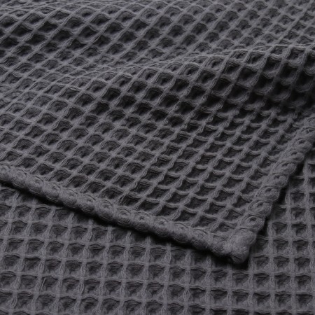 Wafer Boin Boho Boho Boil towel 45*90 cm, col. dark gray, 100% HL-3