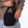 Male bag, 17*10*21 cm, 2 lightning departure, 4 n/pocket, black