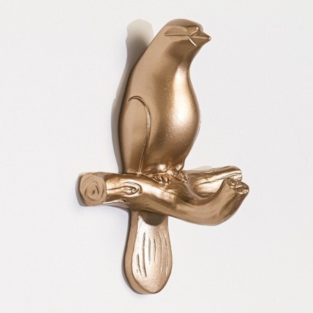 Nast-light decor "pigeon", 10.5 x 7 cm, gold-3
