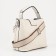 Bag Female Tout with zipper, beige color