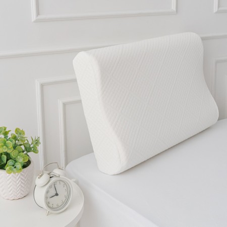 A pillow with Ideason 40x60cm memory, polyurethane foam, PE 100%-3