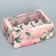 Box for cupcakes, confectionery packaging bilateral, 6 cells “Inspireing beauty”, 25 x 17 x 10 cm
