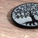 Stand under incense "Tree" stone 10 cm