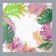 Napkins single -layer “leaves”, 24 × 24 cm, in a set of 20 pcs.