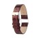 Watch strap, female, 14 mm, genuine leather, purple