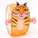 Basket for toys "Tigerok" 34 × 34 × 55 cm