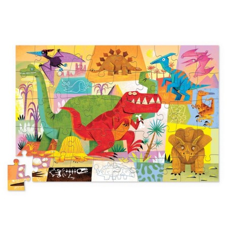 Puzzle Crocodile Creek "Dinosaurs", 50 details-1
