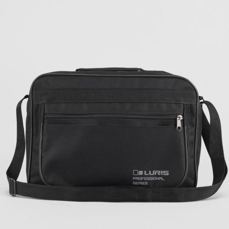 Male bag, luris, black color-4