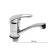 Kitchen mixer "Center for Plumbing" 10375, single -leaf, low spout, chrome
