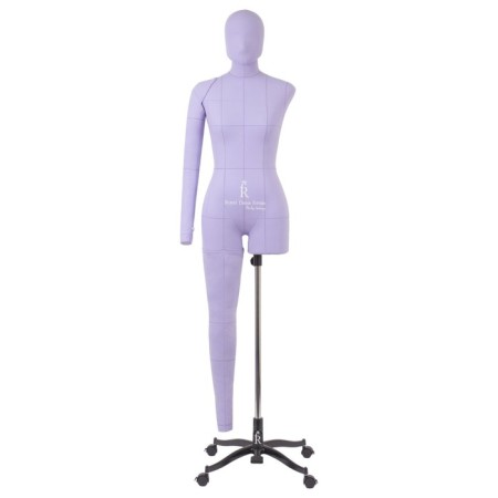 Pentornovsky Monica mannequin, set art, size 40, lilac color, overlays, hands, leg and head-3