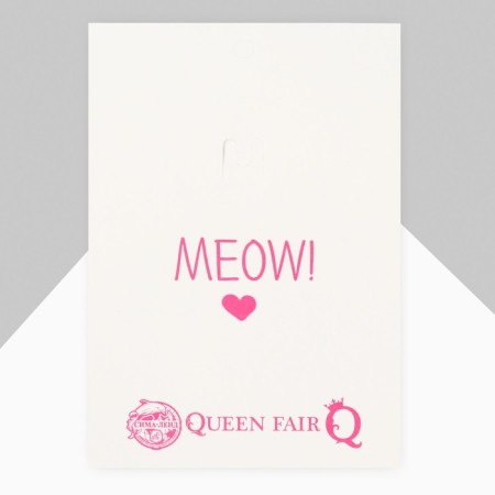 Brooch "Kitten", Black matte color in silver-5