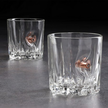 A set of glasses for whiskey "impenetrable. Venice with a bullet"-2