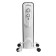 CENTEK CT-6207 heater, oil, floor, 2500 W, 25 m², 11 sections, white