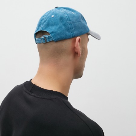 Male cap minaku, gray/blue color, rr 56-58-1