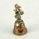 Bool of the brass "Zodiac sign. Fish", amber