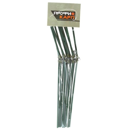 The contraciper is curved, 25 cm, the color is green, 10 pcs.-3