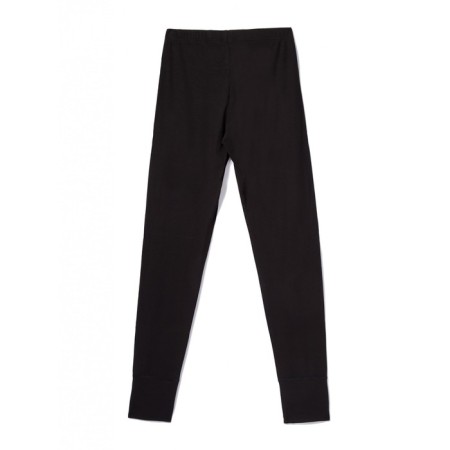 Female legins, size 48, height 164 cm, black color-1