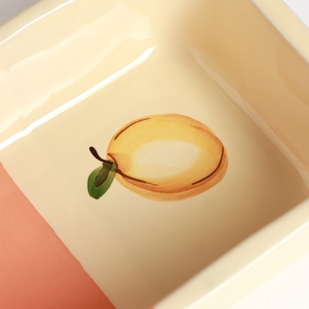 Baking capacity - Pskovskaya container 0.5l / 5.5x17x12.5cm, peach kiss-3