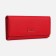 Women's wallet on magnets, red color