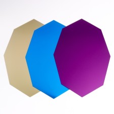 Stick plastic mirror 