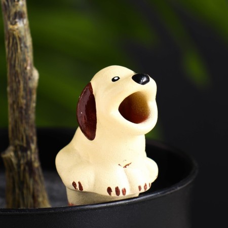 Puppy irrigator for indoor and garden plants Kungur ceramics, 30ml, 8.5cm, mix-7