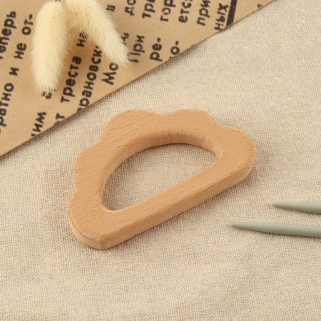 The basis for the macrame "Cloud", 8.6 × 5 × 1 cm