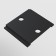Mount for the cable, 1 pc, technical tra004hp-21b, 3x0.5x3.5 cm, black color is black