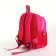 Baby backpack on lightning, pink color