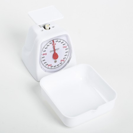 Energy EN-406MK kitchen scales, mechanical, up to 5 kg, white-2