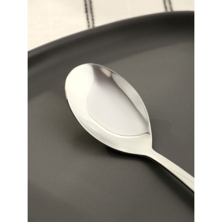 Spoon of stainless steel table Magistro Bravo, length 18 cm, thickness 2 mm-3